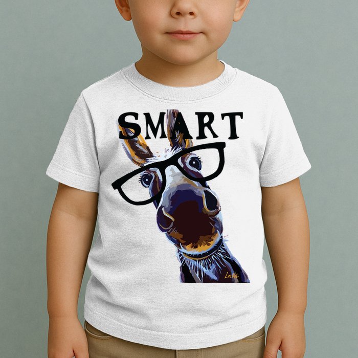 Smart Donkey Smart Donkey Toddler T-Shirt