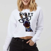 Smart Donkey Smart Donkey Cropped Pullover Crew