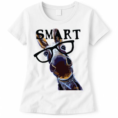 Smart Donkey Smart Donkey Womens T-Shirt