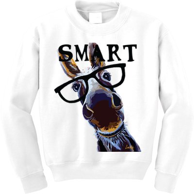 Smart Donkey Smart Donkey Kids Sweatshirt