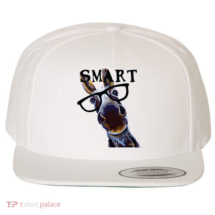 Smart Donkey Smart Donkey Wool Snapback Cap