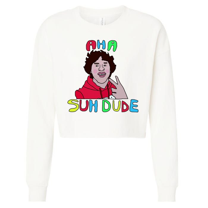 Suh Dude Cropped Pullover Crew