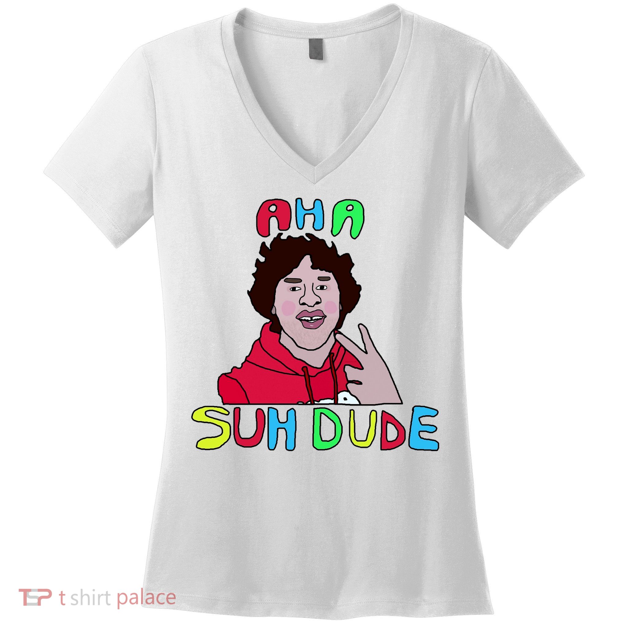 Suh Dude Women's V-Neck T-Shirt