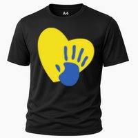 Support Down Syndrome Heart Awareness Performance Shirt