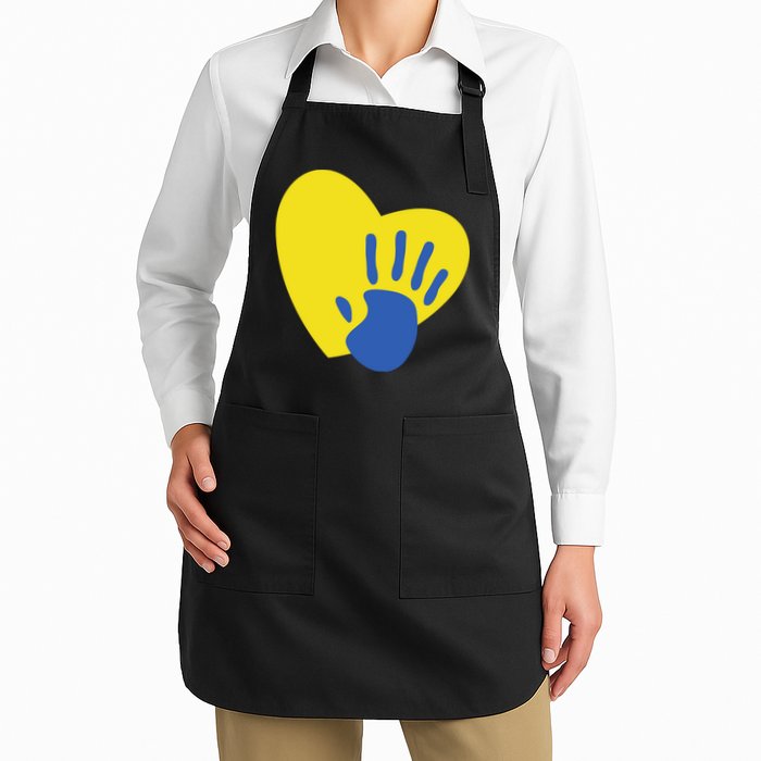 Support Down Syndrome Heart Awareness Apron