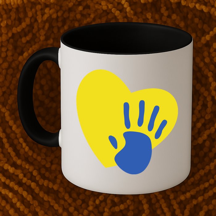 Support Down Syndrome Heart Awareness Mug