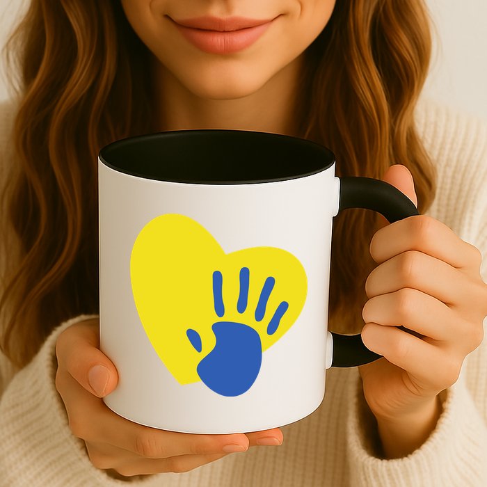 Support Down Syndrome Heart Awareness Mug
