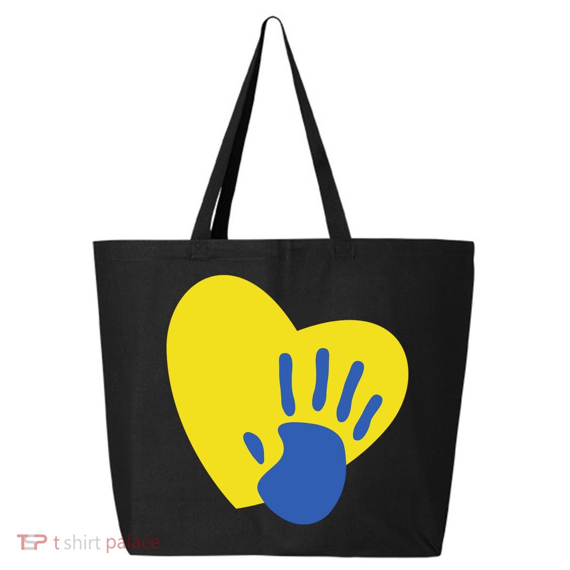 Support Down Syndrome Heart Awareness 25L Jumbo Tote