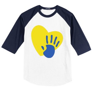 Support Down Syndrome Heart Awareness Baseball Sleeve Shirt