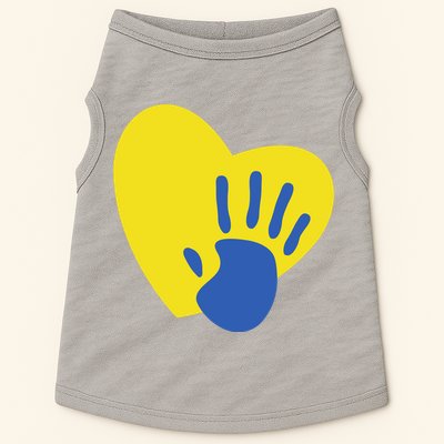 Support Down Syndrome Heart Awareness Doggie Tank