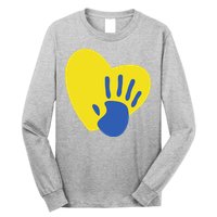 Support Down Syndrome Heart Awareness Long Sleeve Shirt