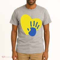 Support Down Syndrome Heart Awareness Tall T-Shirt