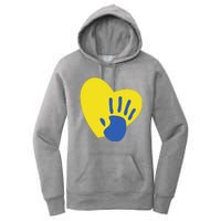 Support Down Syndrome Heart Awareness Women's Pullover Hoodie