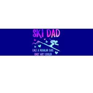 Ski Dad Skiing Daddy Papa Grandpa Cool Snowboarding Father Gift Bumper Sticker