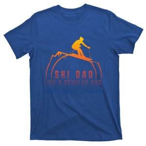 Ski Dad Skiing Daddy Papa Grandpa Cool Snowboarding Father Gift T-Shirt