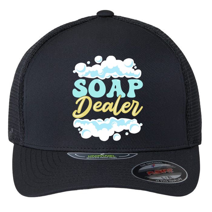 Soap Dealer Soap Making Soap Maker Gift Flexfit Unipanel Trucker Cap