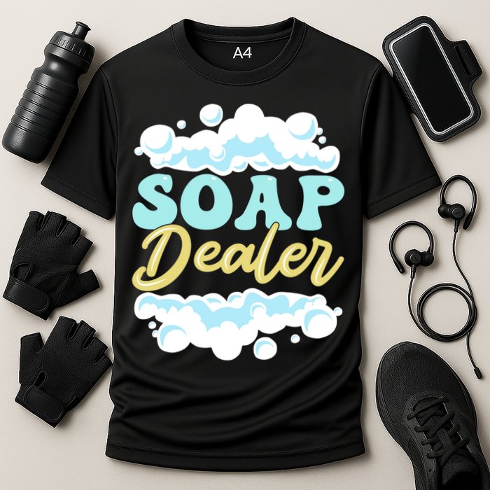 Soap Dealer Soap Making Soap Maker Gift Cooling Performance Crew T-Shirt
