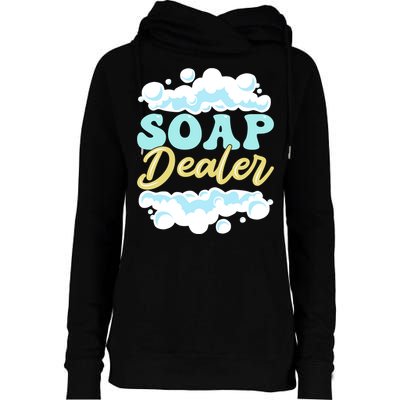 Soap Dealer Soap Making Soap Maker Gift Womens Funnel Neck Pullover Hood