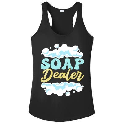 Soap Dealer Soap Making Soap Maker Gift Ladies PosiCharge Competitor Racerback Tank