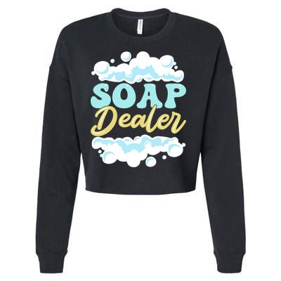 Soap Dealer Soap Making Soap Maker Gift Cropped Pullover Crew