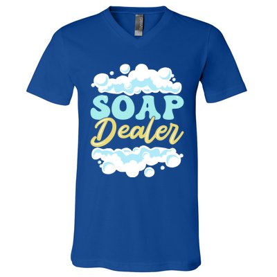 Soap Dealer Soap Making Soap Maker Gift V-Neck T-Shirt