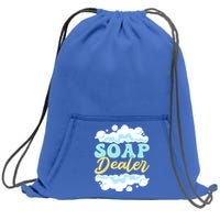 Soap Dealer Soap Making Soap Maker Gift Sweatshirt Cinch Pack Bag