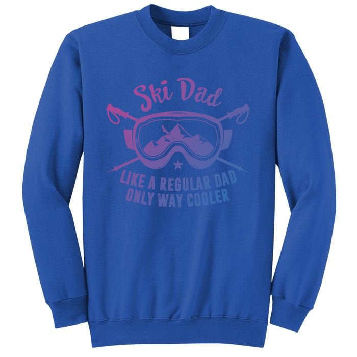 Ski Dad Sweater Fathers Day Daddy Papa Grandpa Cooler Gift Sweatshirt