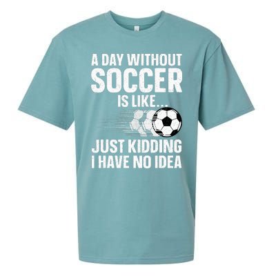 Soccer Design Sport Player Soccer Lover Sueded Cloud Jersey T-Shirt