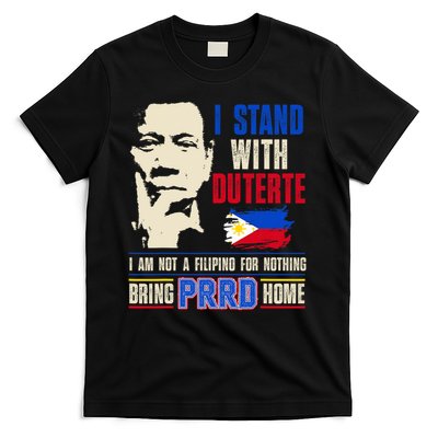 Support Duterte – Stand With Duterte Against Icc Charges T-Shirt