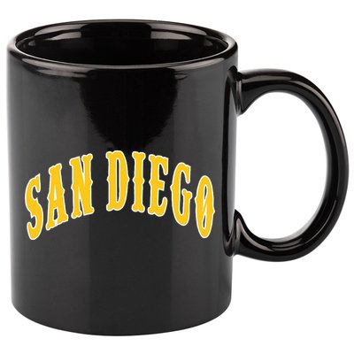 San Diego 11oz C Handle Ceramic Mug