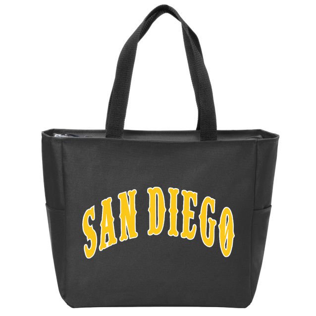 San Diego Zip Tote Bag