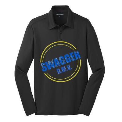 Swagger Dmv Silk Touch Performance Long Sleeve Polo