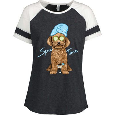 Spa Dog Enza Ladies Jersey Colorblock Tee