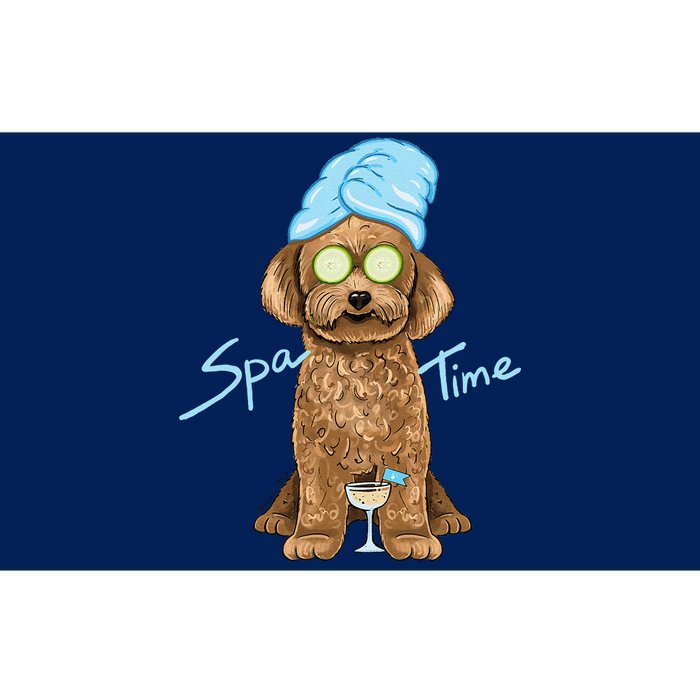 Spa Dog Bumper Sticker