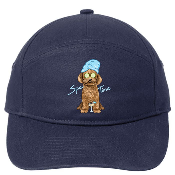 Spa Dog 7-Panel Snapback Hat