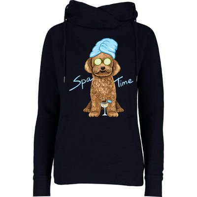 Spa Dog Womens Funnel Neck Pullover Hood