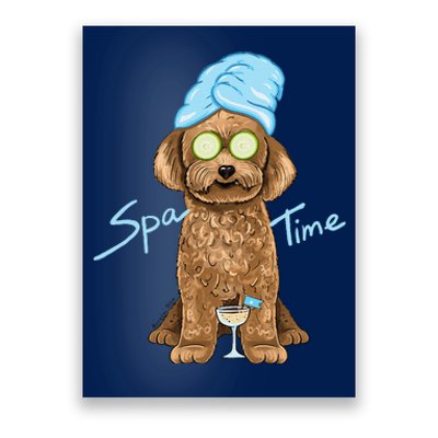 Spa Dog Poster