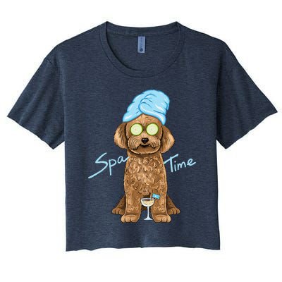 Spa Dog Women's Crop Top Tee