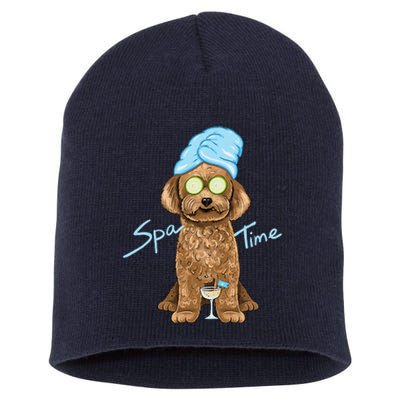 Spa Dog Short Acrylic Beanie