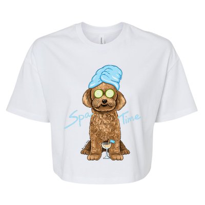 Spa Dog Bella+Canvas Jersey Crop Tee