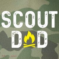 Scouting Dad Scout Dad Father Scout Legacy Tie Dye Trucker Hat