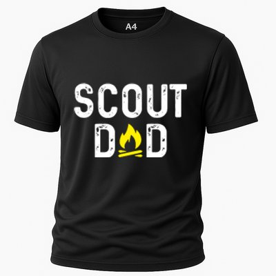 Scouting Dad Scout Dad Father Scout Cooling Performance Crew T-Shirt