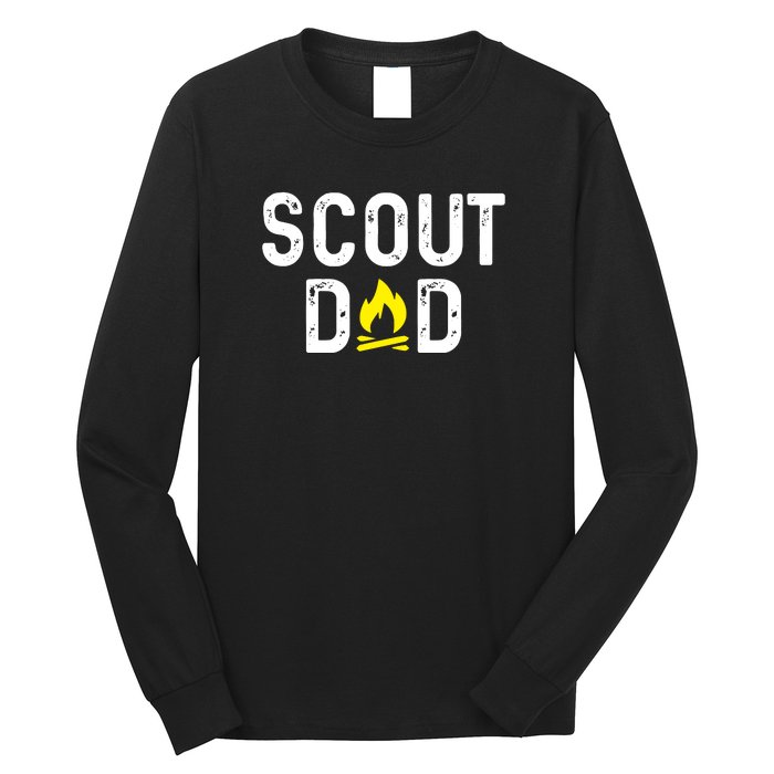 Scouting Dad Scout Dad Father Scout Long Sleeve Shirt