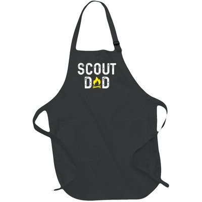 Scouting Dad Scout Dad Father Scout Full-Length Apron With Pockets