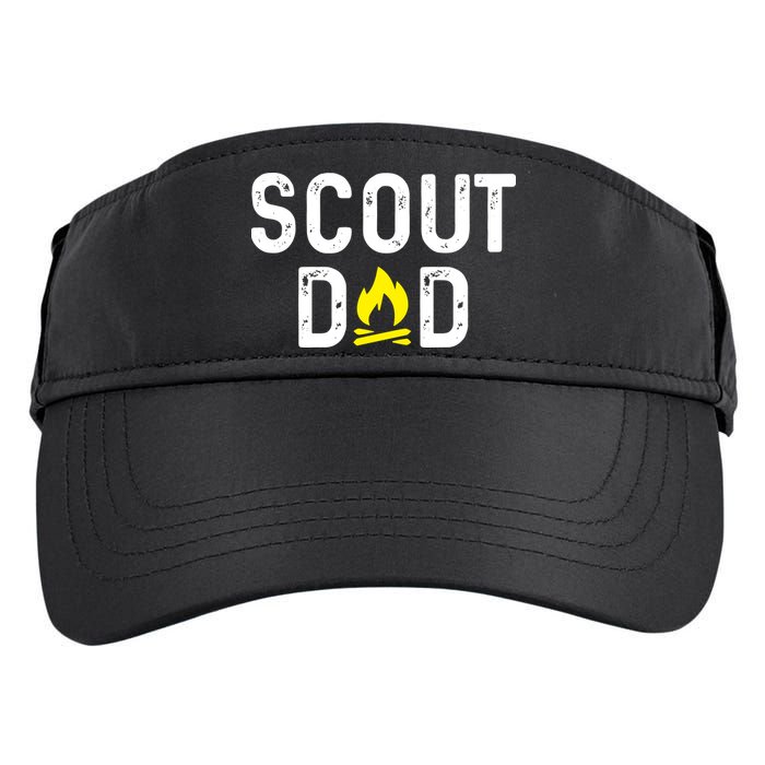 Scouting Dad Scout Dad Father Scout Adult Drive Performance Visor