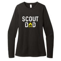 Scouting Dad Scout Dad Father Scout Womens CVC Long Sleeve Shirt