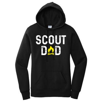 Scouting Dad Scout Dad Father Scout Women's Pullover Hoodie