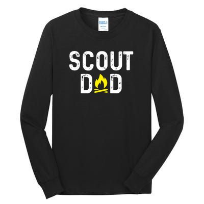 Scouting Dad Scout Dad Father Scout Tall Long Sleeve T-Shirt