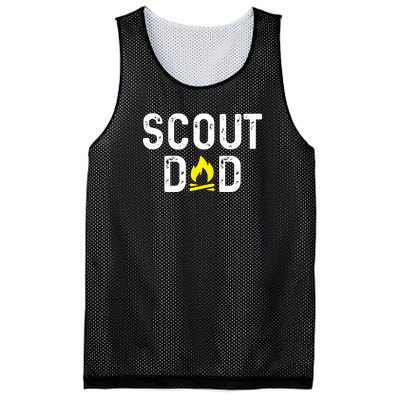 Scouting Dad Scout Dad Father Scout Mesh Reversible Basketball Jersey Tank