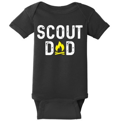 Scouting Dad Scout Dad Father Scout Baby Bodysuit